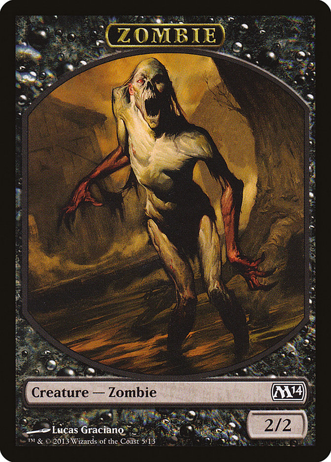 Zombie Token [Magic 2014 Tokens] - The Mythic Store | 24h Order Processing