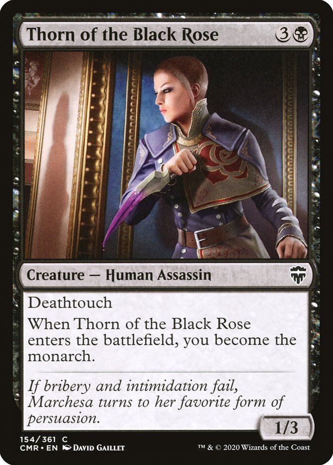 Thorn of the Black Rose [Commander Legends] - The Mythic Store | 24h Order Processing