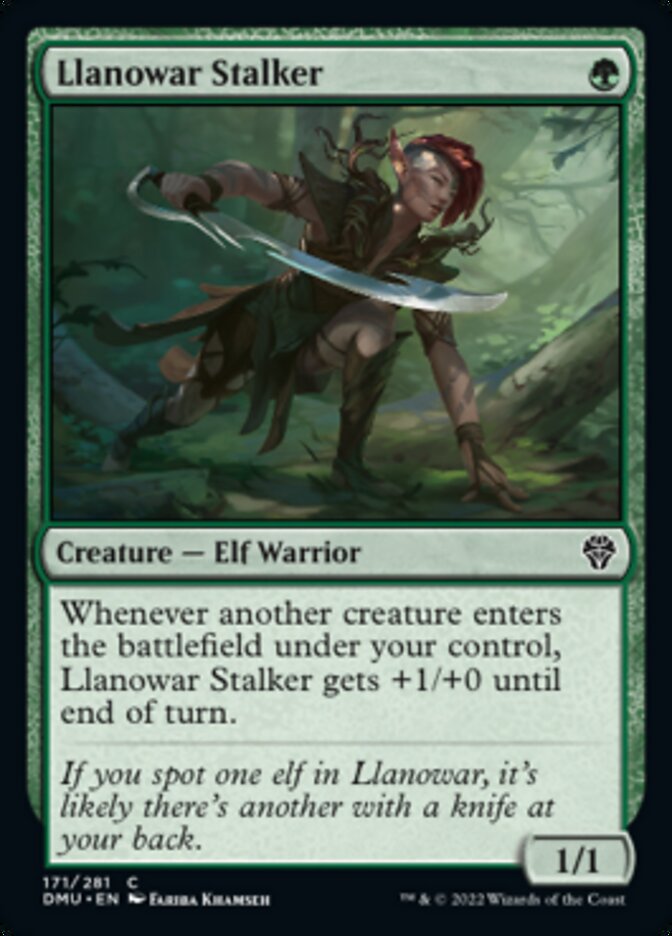 Llanowar Stalker [Dominaria United] - The Mythic Store | 24h Order Processing