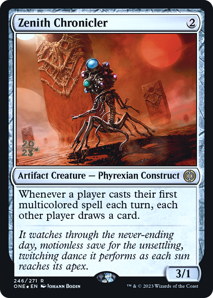 Zenith Chronicler [Phyrexia: All Will Be One Prerelease Promos] - The Mythic Store | 24h Order Processing