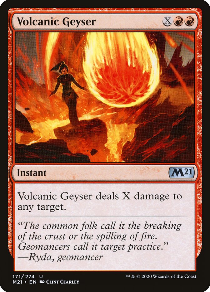 Volcanic Geyser [Core Set 2021] - The Mythic Store | 24h Order Processing