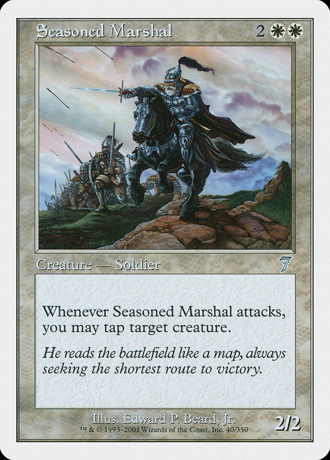 Seasoned Marshal [Seventh Edition] - The Mythic Store | 24h Order Processing