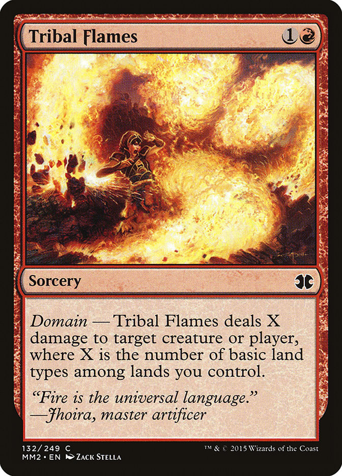 Tribal Flames [Modern Masters 2015] - The Mythic Store | 24h Order Processing