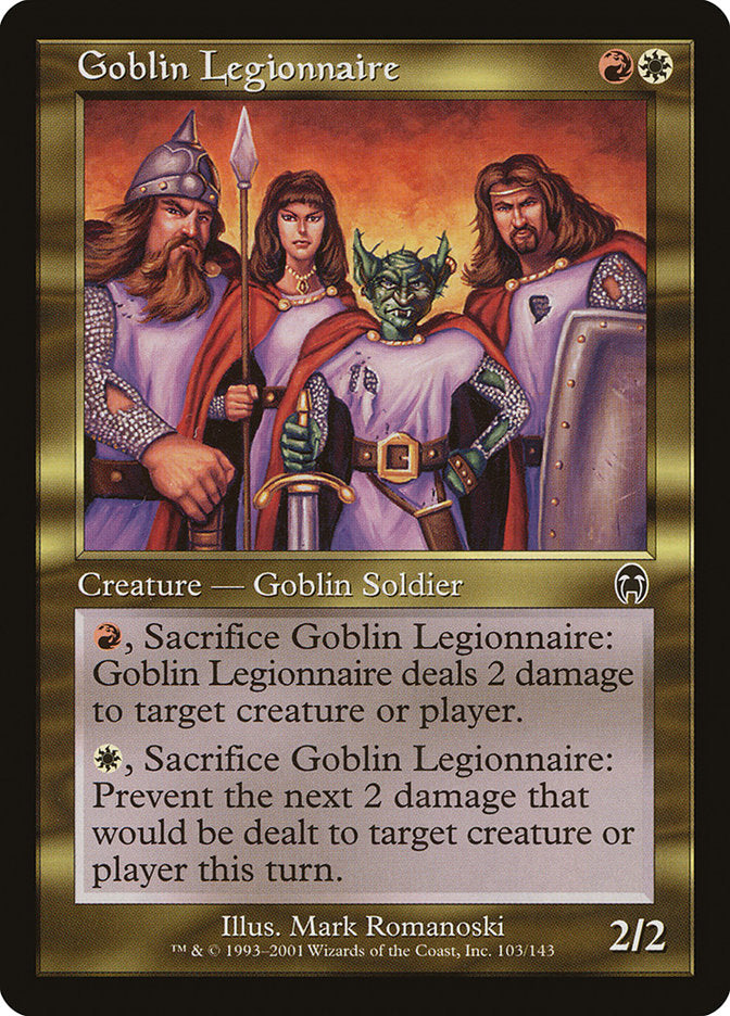 Goblin Legionnaire [Apocalypse] - The Mythic Store | 24h Order Processing