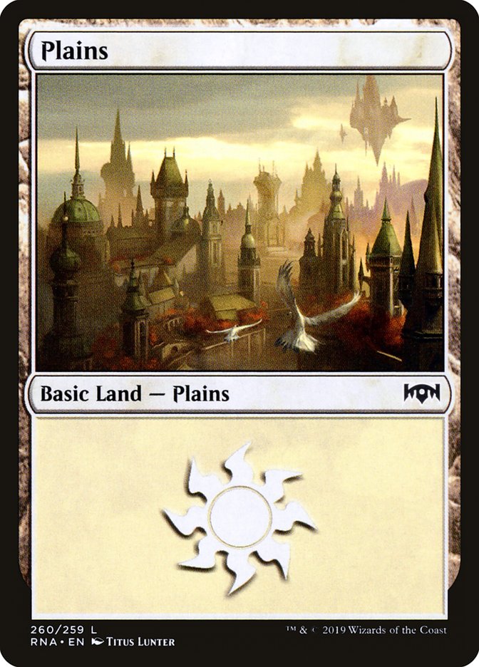 Plains (260) [Ravnica Allegiance] - The Mythic Store | 24h Order Processing