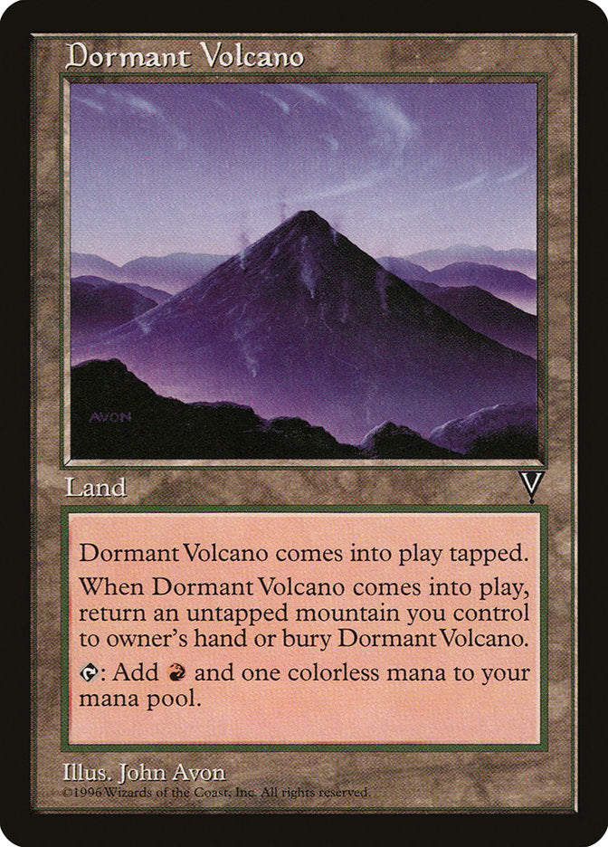 Dormant Volcano [Visions] - The Mythic Store | 24h Order Processing