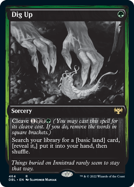 Dig Up [Innistrad: Double Feature] - The Mythic Store | 24h Order Processing