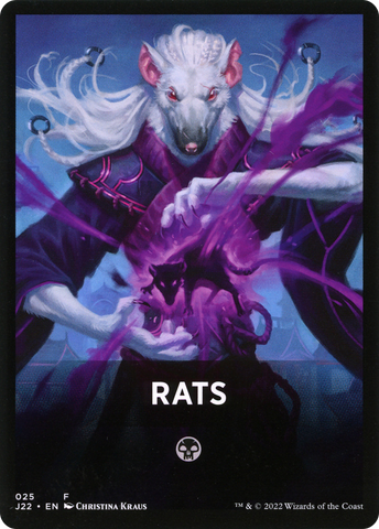 Rats Theme Card [Jumpstart 2022 Front Cards] - The Mythic Store | 24h Order Processing