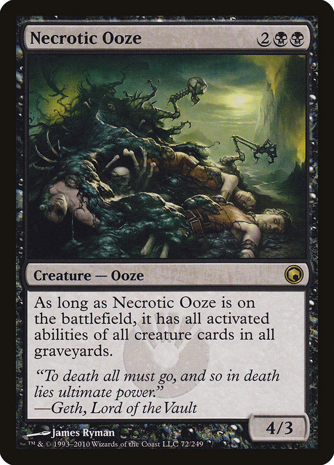 Necrotic Ooze [Scars of Mirrodin] - The Mythic Store | 24h Order Processing