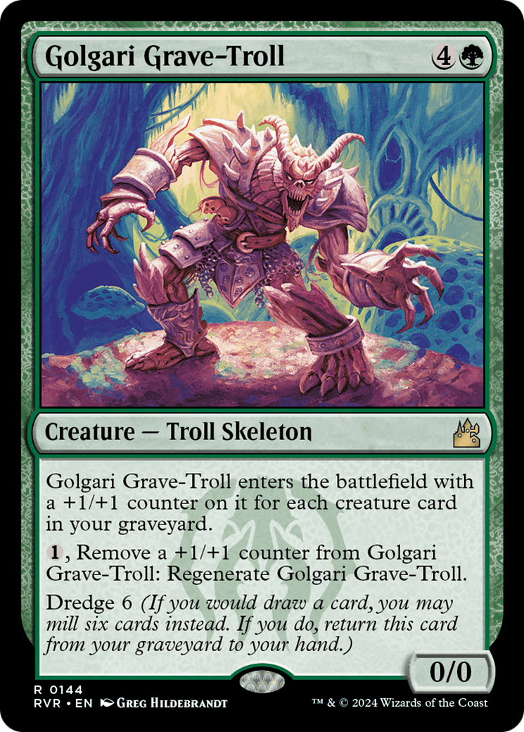 Golgari Grave-Troll [Ravnica Remastered] - The Mythic Store | 24h Order Processing