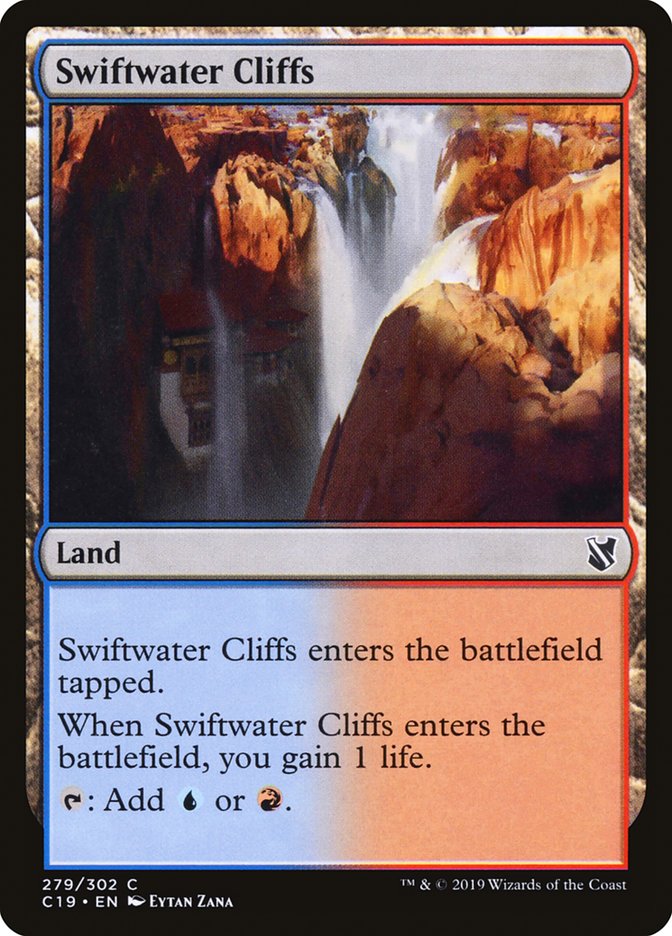 Swiftwater Cliffs [Commander 2019] - The Mythic Store | 24h Order Processing