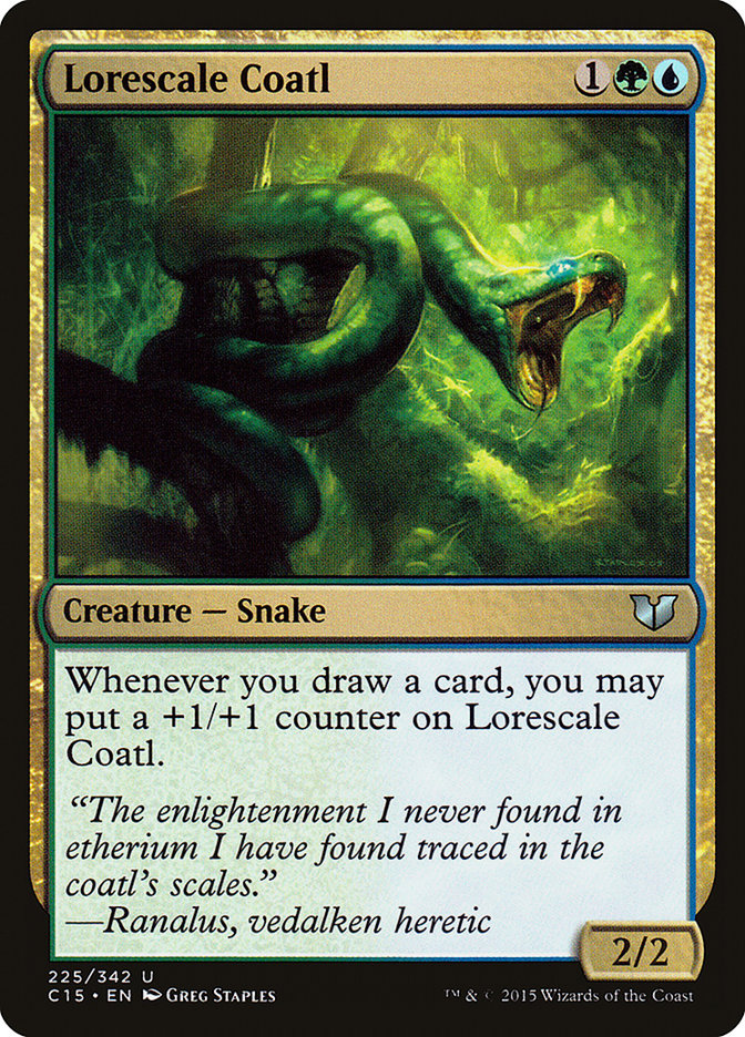 Lorescale Coatl [Commander 2015] - The Mythic Store | 24h Order Processing