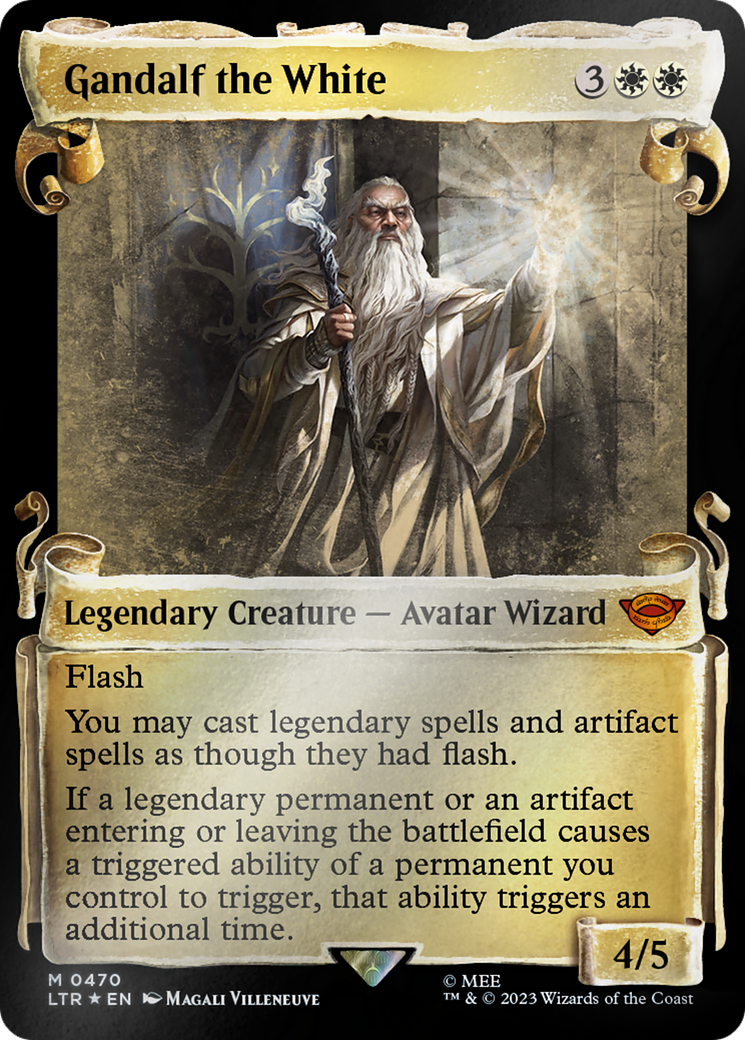 Gandalf the White [The Lord of the Rings: Tales of Middle-Earth Showcase Scrolls] - The Mythic Store | 24h Order Processing