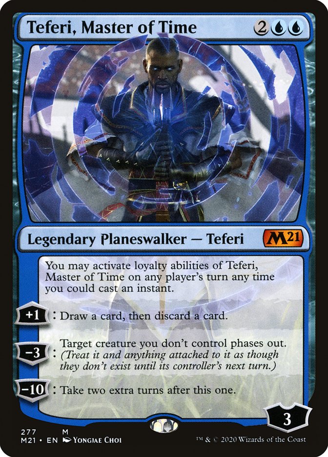 Teferi, Master of Time (277) [Core Set 2021] - The Mythic Store | 24h Order Processing