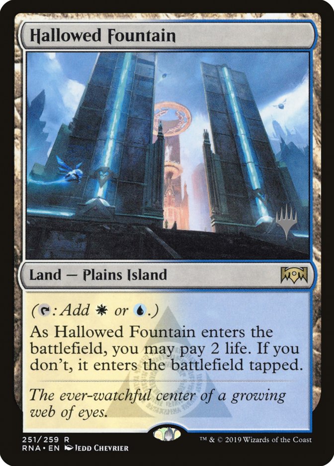 Hallowed Fountain (Promo Pack) [Ravnica Allegiance Promos] - The Mythic Store | 24h Order Processing