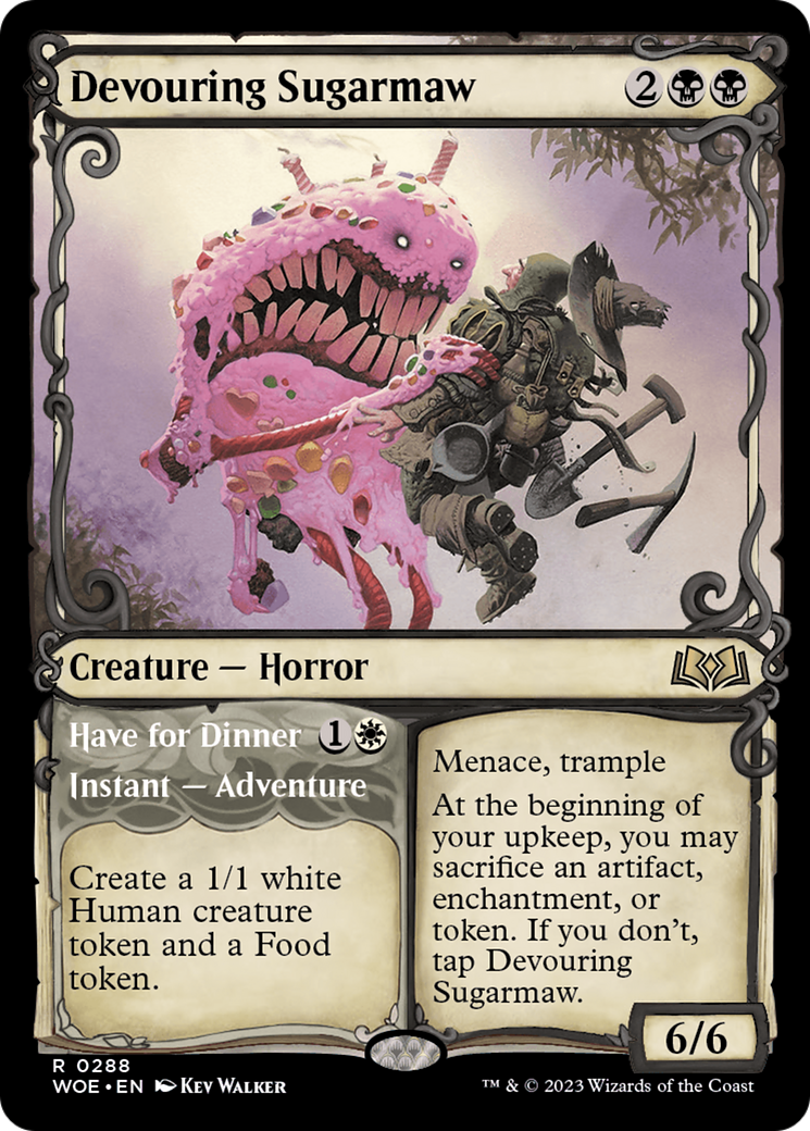 Devouring Sugarmaw // Have For Dinner (Showcase) [Wilds of Eldraine] - The Mythic Store | 24h Order Processing