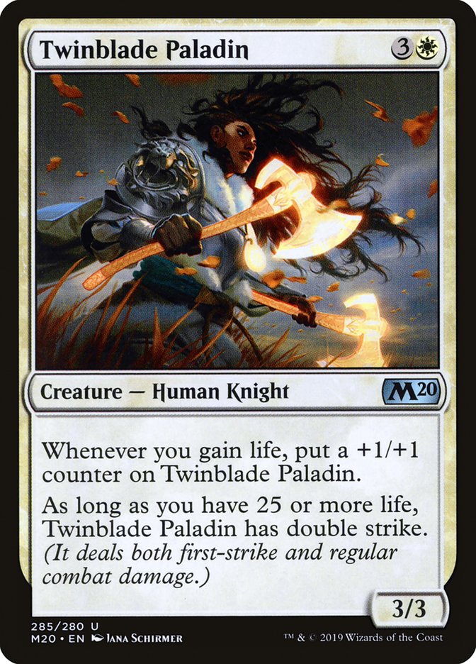 Twinblade Paladin [Core Set 2020] - The Mythic Store | 24h Order Processing