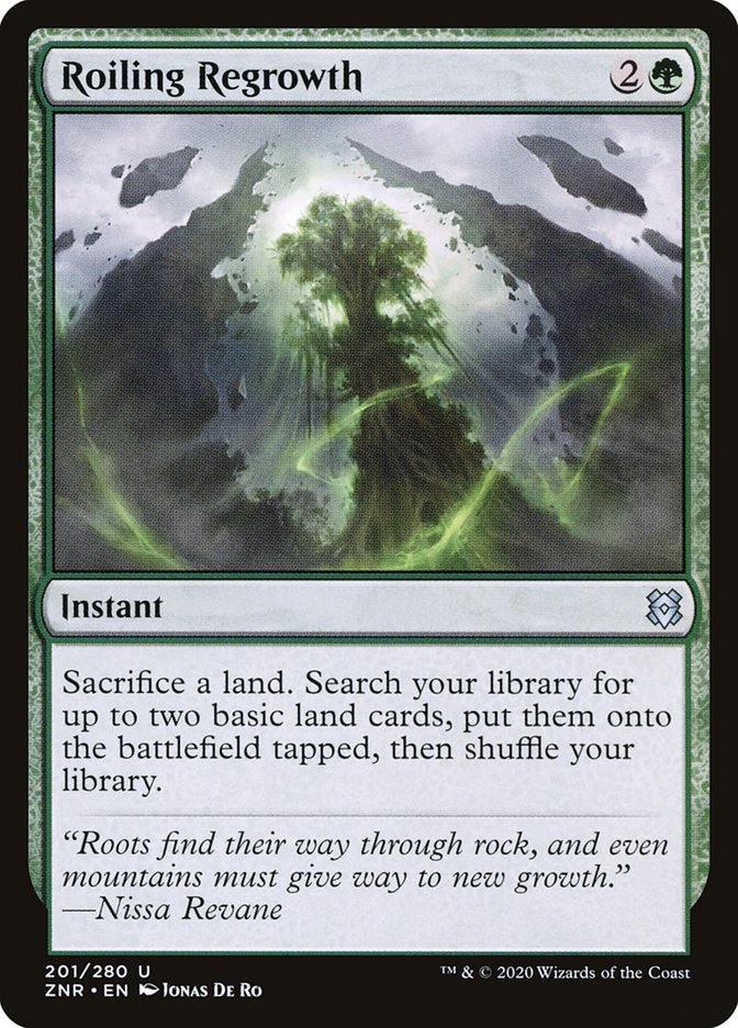 Roiling Regrowth [Zendikar Rising] - The Mythic Store | 24h Order Processing