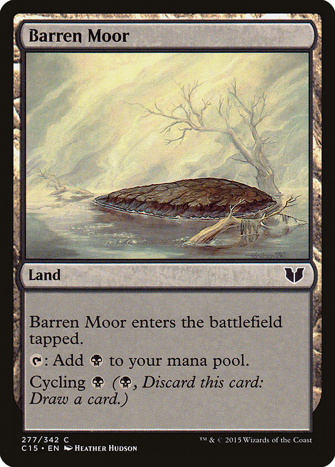Barren Moor [Commander 2015] - The Mythic Store | 24h Order Processing