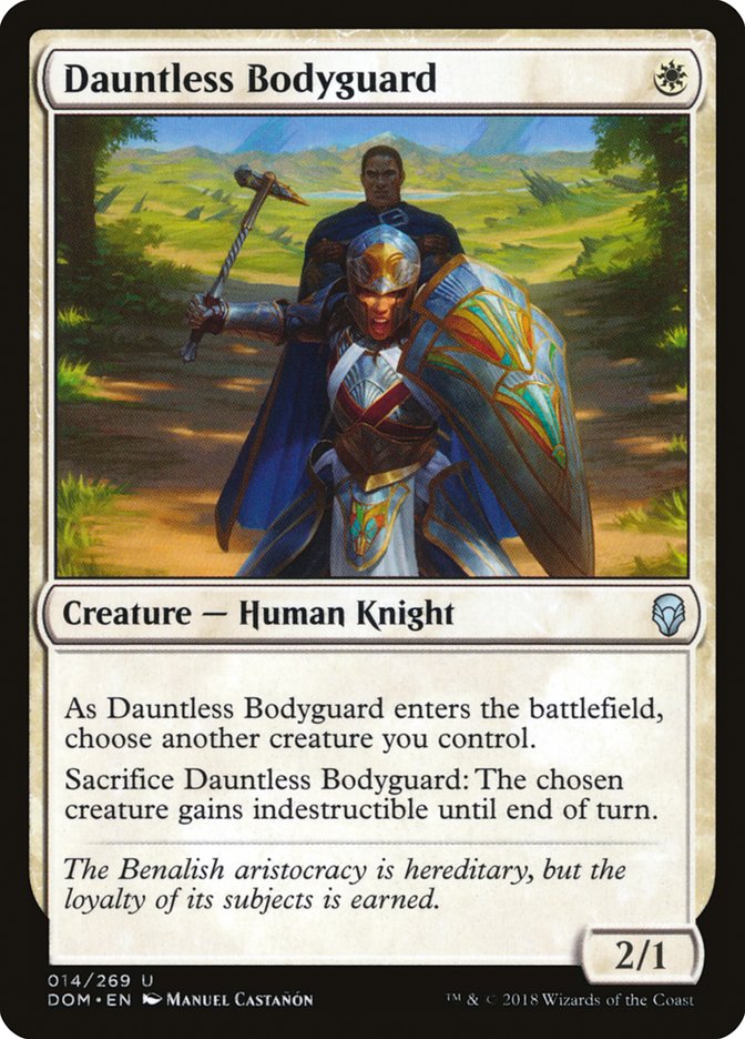 Dauntless Bodyguard [Dominaria] - The Mythic Store | 24h Order Processing