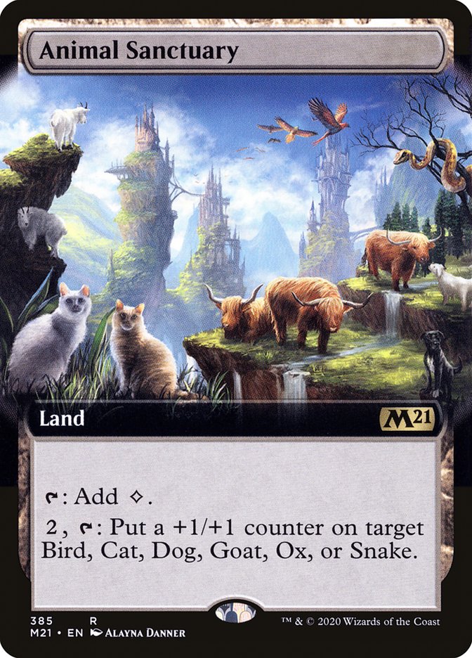 Animal Sanctuary (Extended Art) [Core Set 2021] - The Mythic Store | 24h Order Processing