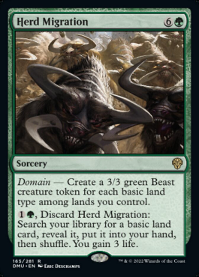 Herd Migration [Dominaria United] - The Mythic Store | 24h Order Processing