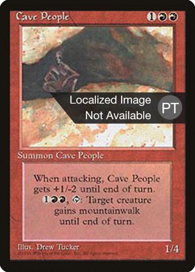 Cave People [Fourth Edition (Foreign Black Border)] - The Mythic Store | 24h Order Processing