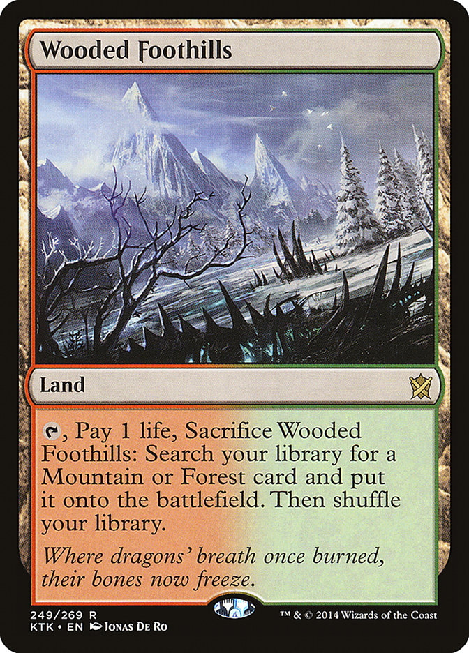 Wooded Foothills [Khans of Tarkir] - The Mythic Store | 24h Order Processing