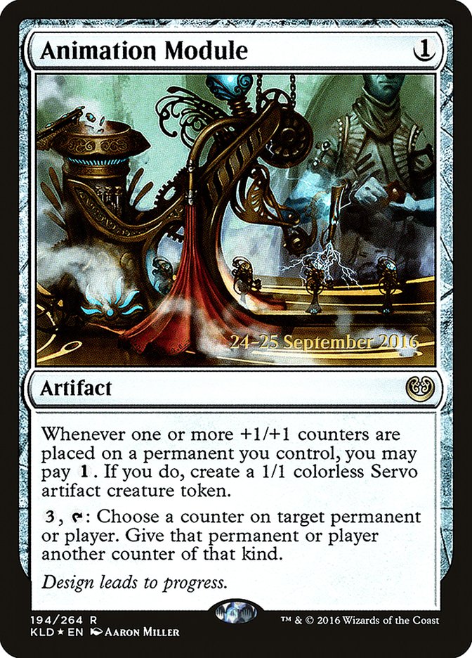 Animation Module [Kaladesh Prerelease Promos] - The Mythic Store | 24h Order Processing