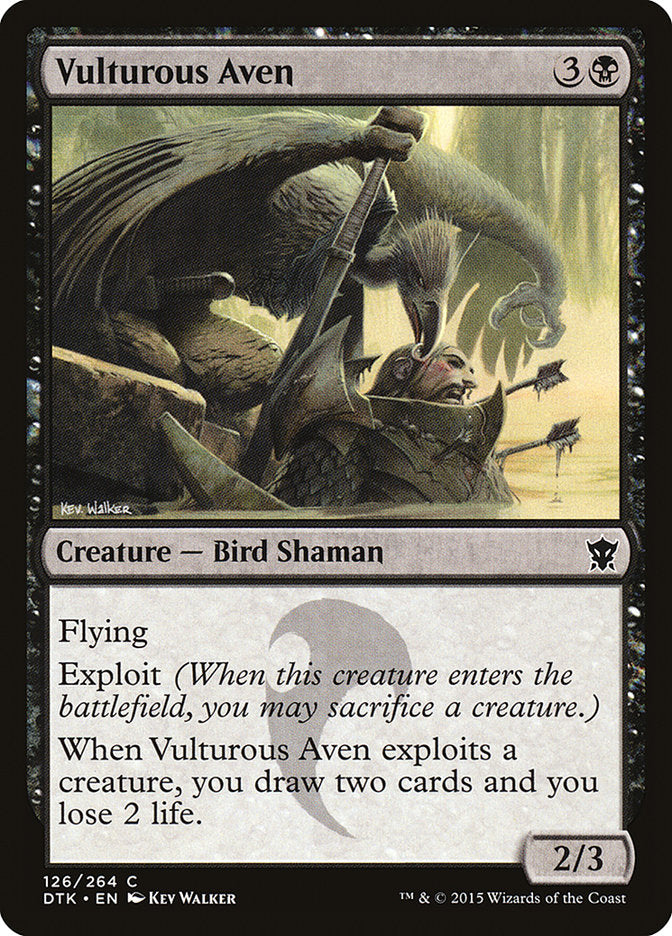 Vulturous Aven [Dragons of Tarkir] - The Mythic Store | 24h Order Processing