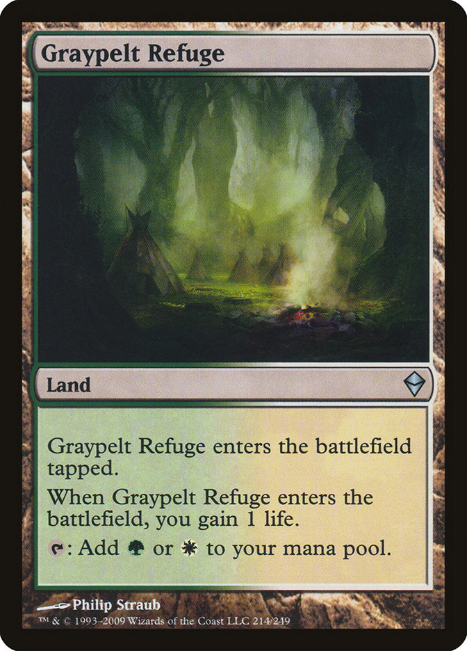 Graypelt Refuge [Zendikar] - The Mythic Store | 24h Order Processing