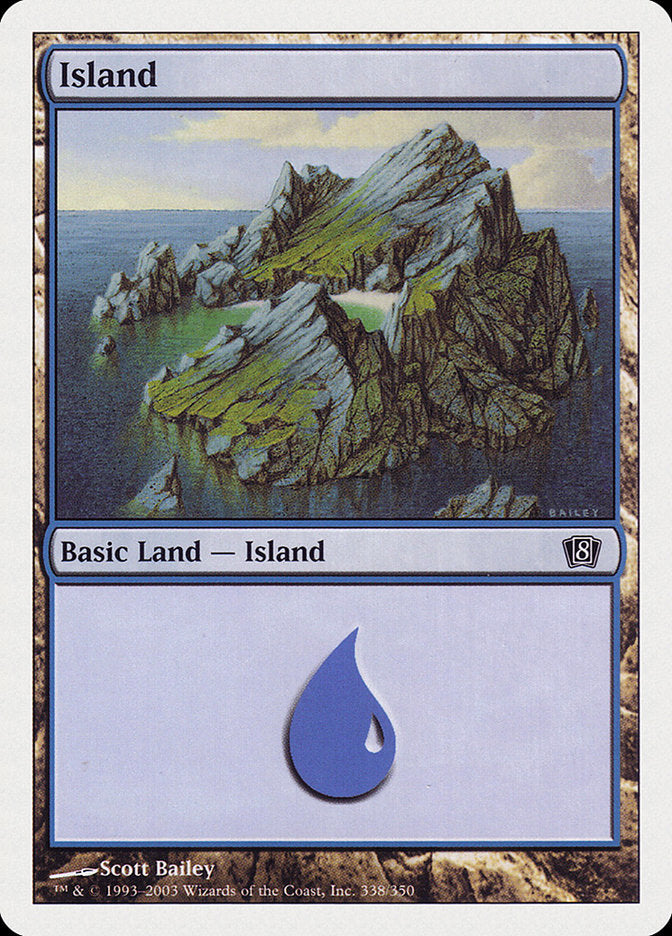 Island (338) [Eighth Edition] - The Mythic Store | 24h Order Processing