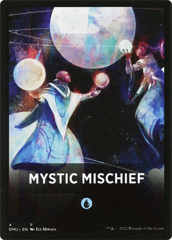 Mystic Mischief Theme Card [Dominaria United Tokens] - The Mythic Store | 24h Order Processing