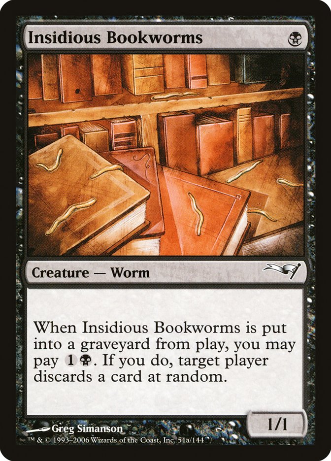 Insidious Bookworms [Coldsnap Theme Decks] - The Mythic Store | 24h Order Processing