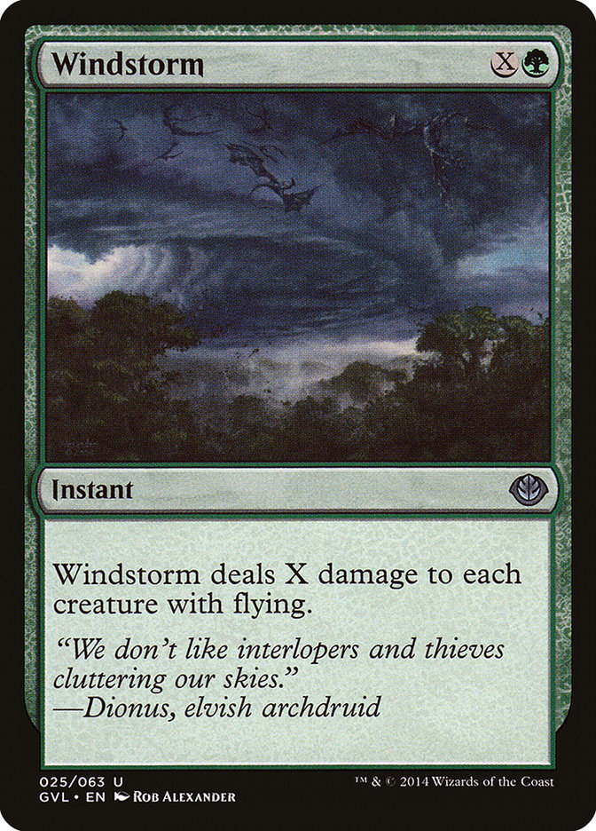 Windstorm (Garruk vs. Liliana) [Duel Decks Anthology] - The Mythic Store | 24h Order Processing