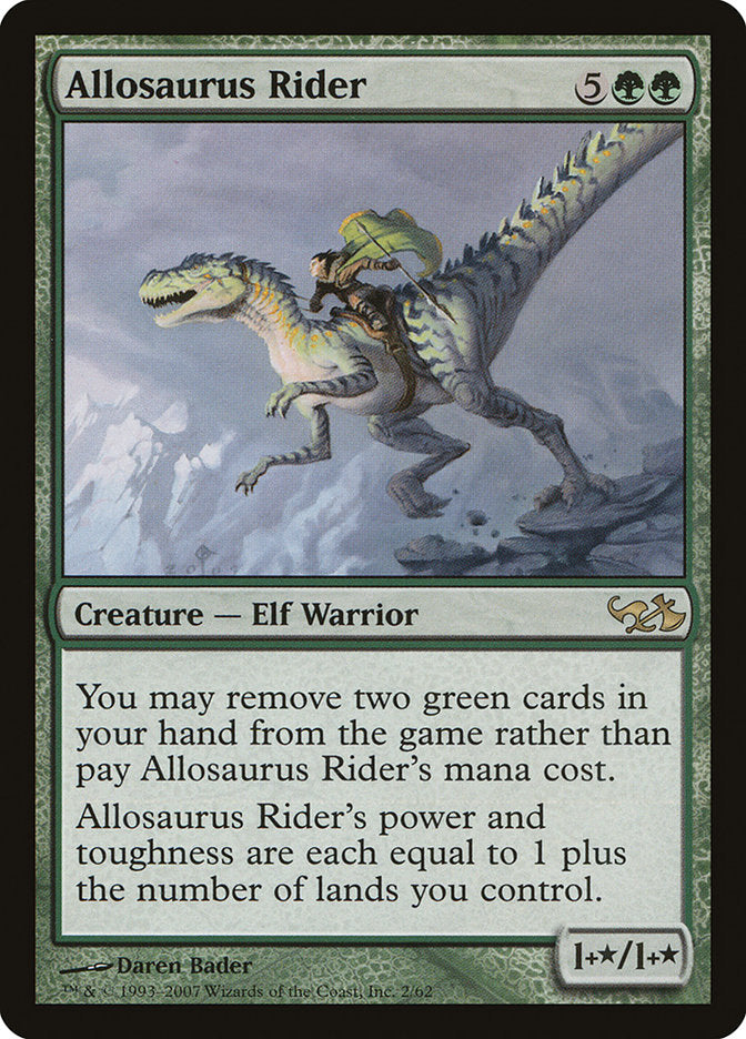 Allosaurus Rider [Duel Decks: Elves vs. Goblins] - The Mythic Store | 24h Order Processing