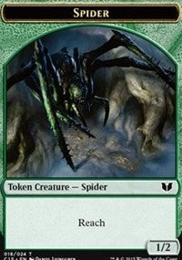 Spider // Wolf Double-Sided Token [Commander 2015 Tokens] - The Mythic Store | 24h Order Processing