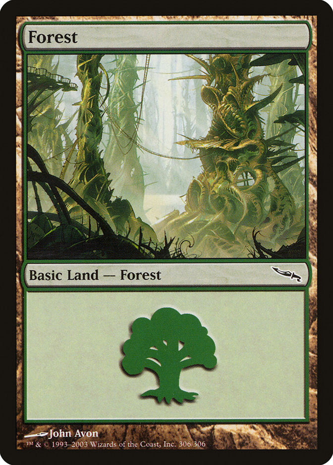 Forest (306) [Mirrodin] - The Mythic Store | 24h Order Processing