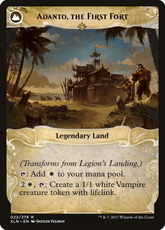 Legion's Landing // Adanto, the First Fort [Ixalan] - The Mythic Store | 24h Order Processing