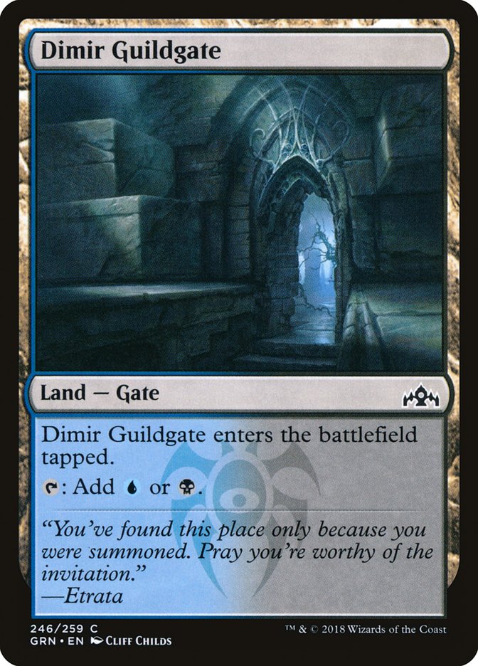 Dimir Guildgate (246/259) [Guilds of Ravnica] - The Mythic Store | 24h Order Processing