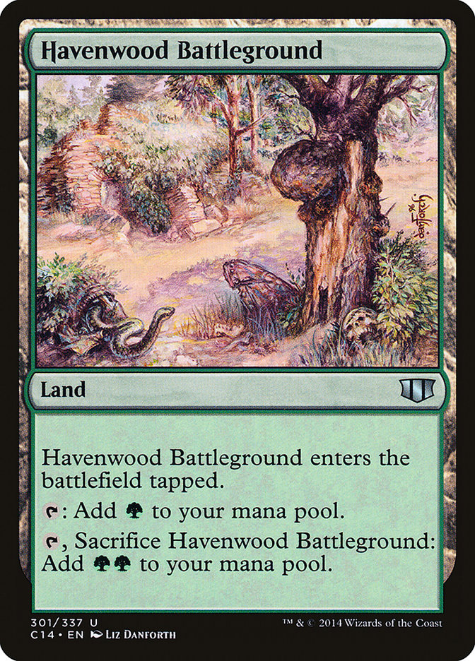 Havenwood Battleground [Commander 2014] - The Mythic Store | 24h Order Processing