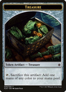 Dinosaur // Treasure (009) Double-Sided Token [Ixalan Tokens] - The Mythic Store | 24h Order Processing