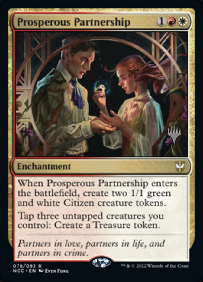 Prosperous Partnership (Promo Pack) [Streets of New Capenna Commander Promos] - The Mythic Store | 24h Order Processing