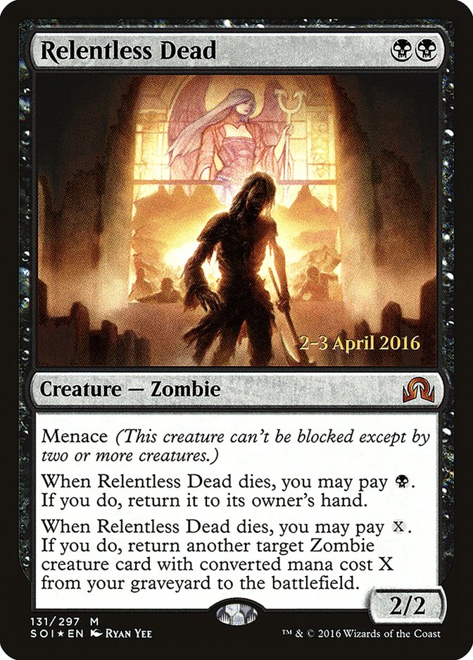 Relentless Dead [Shadows over Innistrad Prerelease Promos] - The Mythic Store | 24h Order Processing
