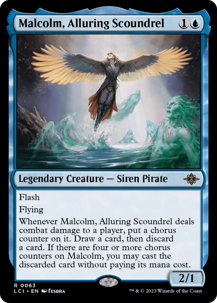 Malcolm, Alluring Scoundrel [The Lost Caverns of Ixalan] - The Mythic Store | 24h Order Processing