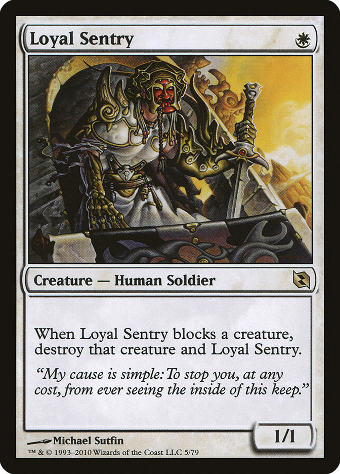 Loyal Sentry [Duel Decks: Elspeth vs. Tezzeret] - The Mythic Store | 24h Order Processing