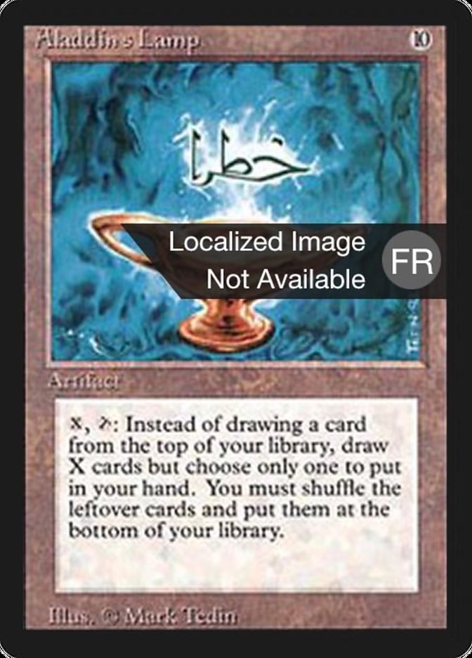 Aladdin's Lamp [Foreign Black Border] - The Mythic Store | 24h Order Processing