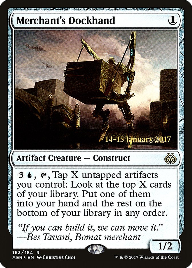 Merchant's Dockhand [Aether Revolt Prerelease Promos] - The Mythic Store | 24h Order Processing