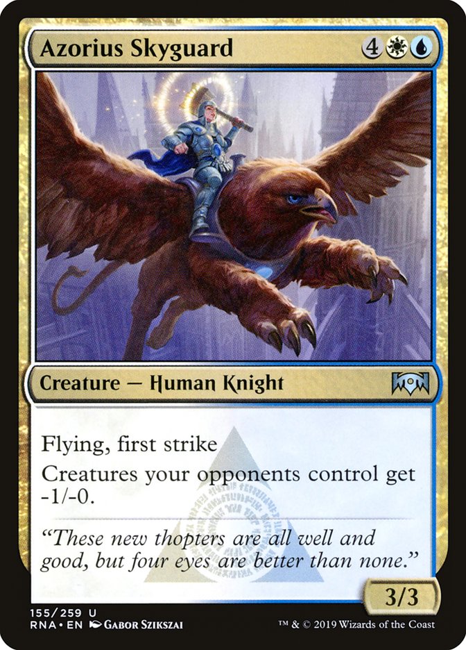 Azorius Skyguard [Ravnica Allegiance] - The Mythic Store | 24h Order Processing