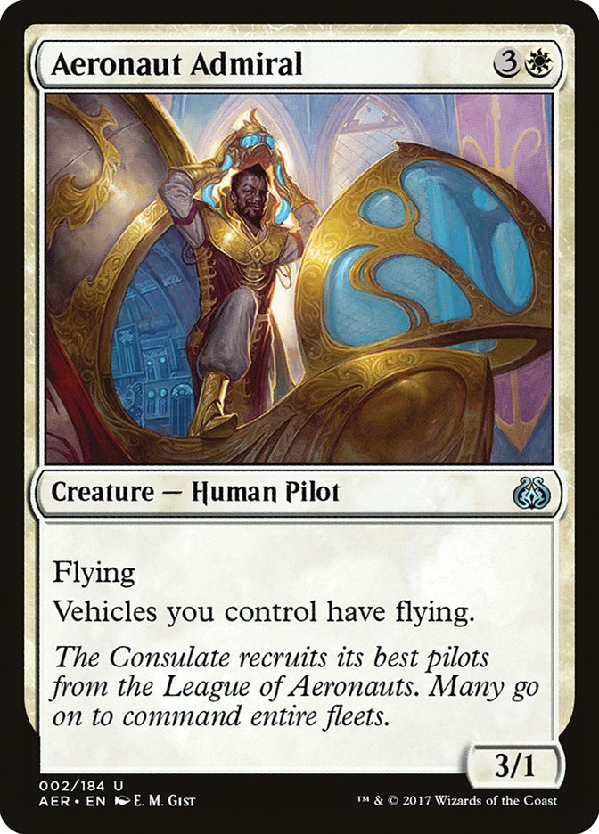 Aeronaut Admiral [Aether Revolt] - The Mythic Store | 24h Order Processing